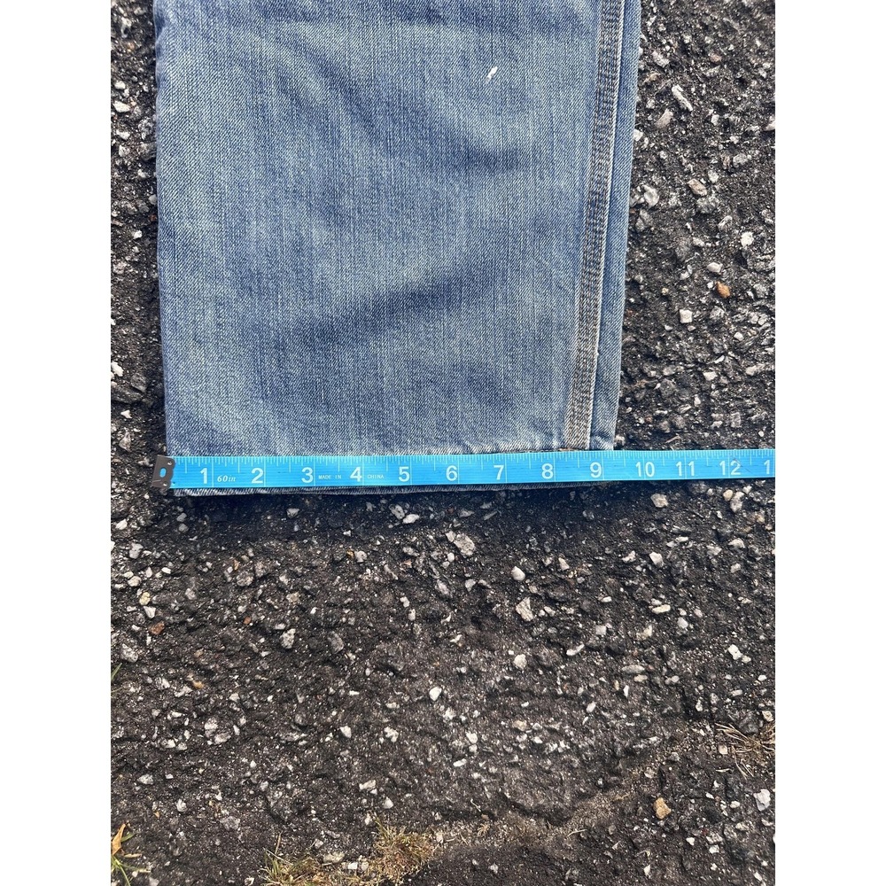 Carhartt‎ Jeans Mens 38x30 Blue Relaxed Fit Denim Workwear Distressed Casual - Picture 8 of 8